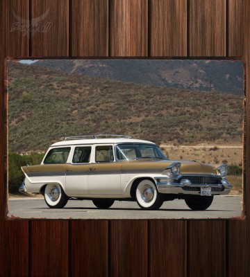 Металлическая табличка Packard Clipper Country Sedan Station Wagon